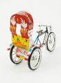 Rickshaw Showpiece Miniature (Metal, Hand Painted, Rickshaw Painting. 