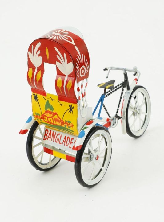 Rickshaw%20Showpiece%20Miniature%20(Metal,%20Hand%20Painted,%20Rickshaw%20Painting%20-%20Image%203