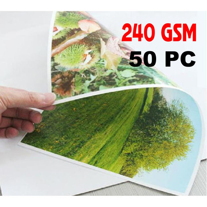 EPSON Inkjet Glossy Double Side photo paper for inkjet printer, Epson, Canon, HP, Etc