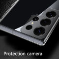Tokifu For Samsung Galaxy S25 S25+ S25 Ultra Back Cover Soft Casing Transparent TPU Simple Case Covers. 