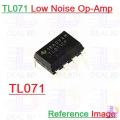 TL071CP TL071 Low Noise JFET Dual Input Operational Amplifier OPAM Breadboard Friendly IC DIP 8 Package TL071 IC Electrical Circuitry & Parts.