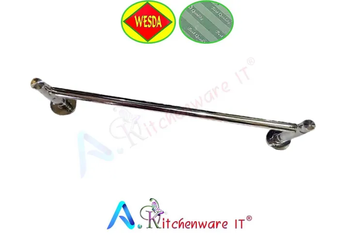 Premium%20-%20Stainless%20Steel%2022%20Inch%20Towel%20Rod/Towel%20Rods%20for%20Bathroom/Towel%20Bars/Hangers/Stands/Towel%20Holders/Bathroom%20Accessories%20(Chrome%20Finish)%20-%20Image%202