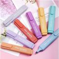 8 Colors Metallic Highlighter Fluorescent Glitter Markers Note Taking Shining Pen for Journaling Scrapbooking Supplies Drawing Art.