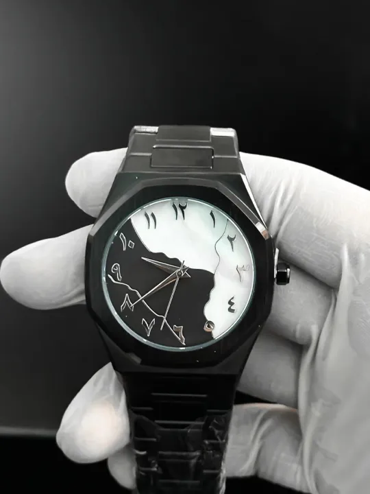Minimalist%20Arabic%20Numerals%20Men%E2%80%99s%20white&%20Black&%20Wristwatch%20materials%20steel&%20and%E2%80%93%20-%20Image%2010