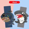 Penguin Starfish Crab Children Watch Baby Education Study-time Toys 1-16 Years Old Kids Watches Whale/shark Girls Boys Watches. 