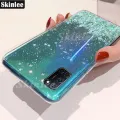 Back Cover For OPPO A92 Phone Case Glitter Silicone Soft Full Starry Sky String Glitter Transparent Space Stars Moon OPPO A92 Case. 