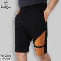 GoodMan Black Color Cotton Short Pant for Men.. 