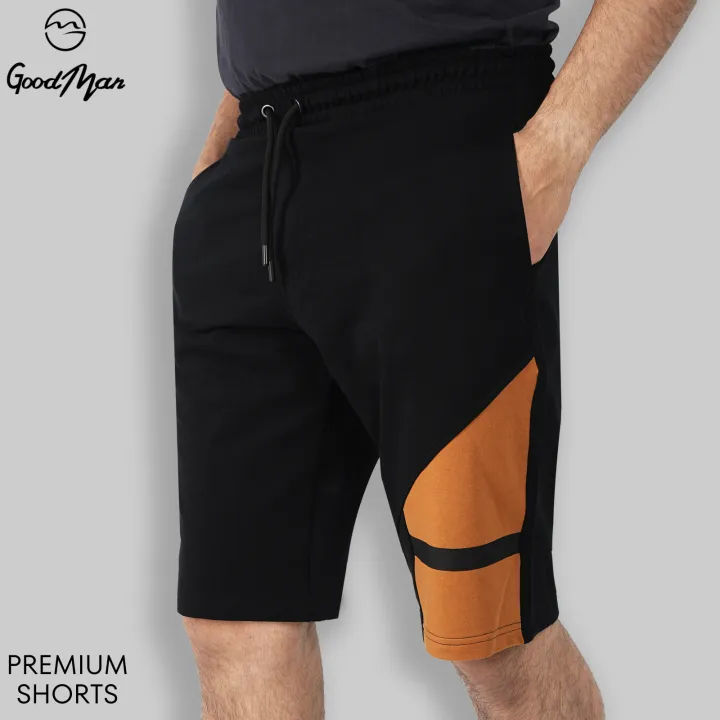 GoodMan%20Black%20Color%20Cotton%20Short%20Pant%20for%20Men.%20-%20Image%202