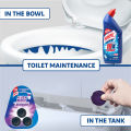 Harpic Flushmatic Lavender In Cistern Toilet Cleaner Blocks (50g X 3pcs) Automatic Cleaning with Every Flush. 