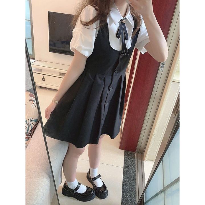 Summer%20Cute%20and%20Lively%20Korean%20Gentle%20Wear%20Sweet%20College%20Style%20Top%20Strap%20Dress%20Two-Piece%20Suit%20for%20Women%20-%20Image%207