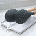 Kitchen Spoon Holders Fork Spatula Rack Shelf Organizer Plastic Spoon Rest Holder Non-slip Spoons Pad Kitchen Utensil.