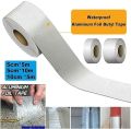 Super Strong Waterproof Tape Aluminum Foil Butyl Rubber Stop Leaks Seal Repair Tape Self Adhesive for Roof Hose Repair Flex Tape.