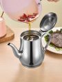 Stainless Steel Oil Tank Large Capacity Oil Bottle Kitchen Oil Filter Pot Soy Sauce Vinegar Container Coffee Pot.
