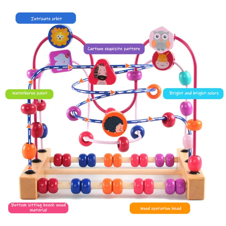 Baby%20Montessori%20Early%20Learning%20Educational%20Math%20Toys%20Wooden%20Circles%20Bead%20Wire%20Maze%20Abacus%20Puzzle%20Toys%20For%20Kids%20Boy%20Girl%20Gift%20SnowWhite%20-%20Image%204