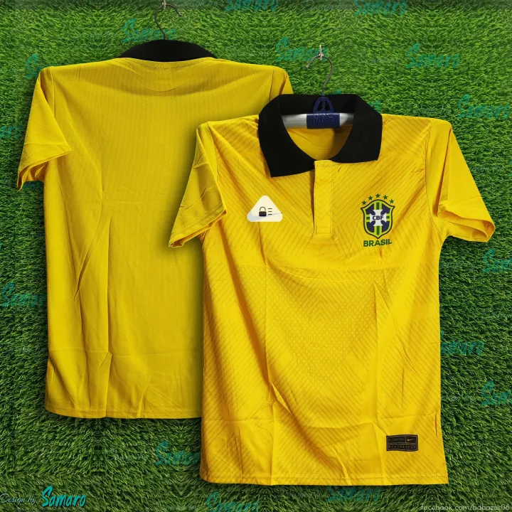 Brazil%20Jersey%202025/26%20Short%20Sleeve%20Polo%20Football%20Jersey%20For%20Men%20-%20Half%20Sleeve%20Polo%20-%20Brazil%20Jersey%202026/27%20-%20Image%204