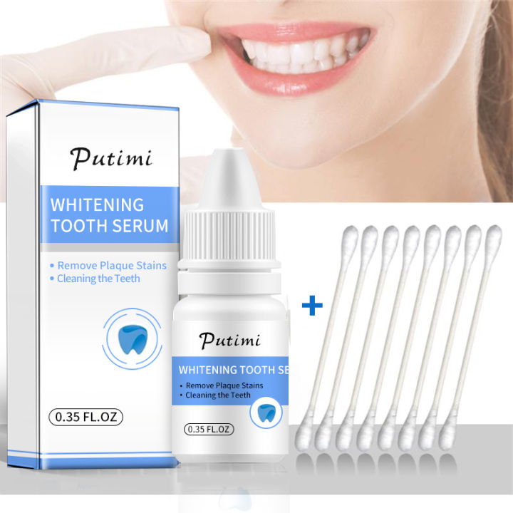 （NEW）Teeth Whitening Serum Gel Dental Oral Hygiene Effective Remove Stains Plaque Teeth Cleaning Essence Dental Care Toothpaste