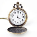 Alice in Wonderland Theme Bronze Retro Quartz Pocket Watch Collectible Vintage Fob Watches Kids Charm Xmas Brithday Gift. 