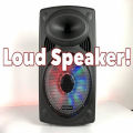 Bluetooth speaker 12 inches model W-D12 portable speaker cabinet 12 inch speaker, portable speaker, 12 inch bluetooth speaker. 
