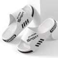 Anti odor in summer, large size new indoor silent home cool slippers women, widened anti slip sports shoes for men. 