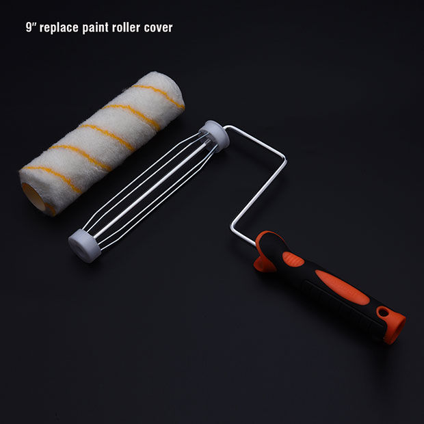 HARDEN%209"%20Paint%20Roller%20and%20Cover%20Frame%20and%20Paint%20Roller%20Cover%20Microfiber%20Naps%20Roller%20Brush%20620135%20-%20Image%202