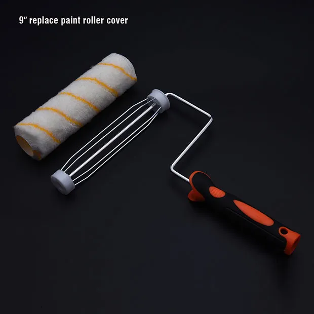 HARDEN%209"%20Paint%20Roller%20and%20Cover%20Frame%20and%20Paint%20Roller%20Cover%20Microfiber%20Naps%20Roller%20Brush%20620135%20-%20Image%202