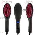 Hair straight brush - black - Bix Super Shop. 