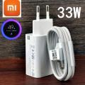 MI 33W Quick Charge 3.0 Fast Charger Adapter USB to Type-C for Mi 10 Pro/9 Pro/Redmi Note 8/Note 7/K20/K30/Pro Mix 3/Max 3. 
