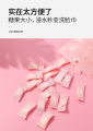 Travel Portable Mini Disposable Candy Compressed Washcloth Face Tissue Towel.