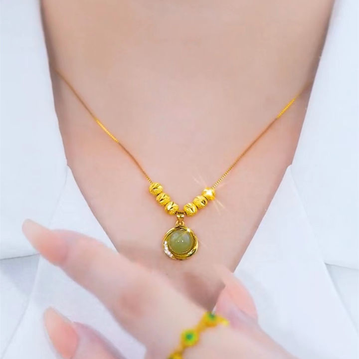 An%20Yuan%20Hetian%20Jade%20Necklace%20for%20Women%20Simple,%20Fresh,%20Fashionable,%20Versatile%20and%20High-end%20Douyin%20Style%20Clavicle%20Chain%20with%20Bestie%20Style%20-%20Image%202