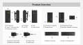 Ulanzi A100 Dual Wireless Microphone Lavalier MIC for iPhone 15 Pro Pro Max Camera Sound Recording Real-time Monitoring.