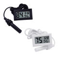 Digital Lcd Mini Thermometer Hygrometer Fridge Freezer Temperature Humidity Meter - Thermometer. 