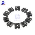 【Alizeker Mall】8pin DIP IC Sockets Adaptor Solder Type 8 2.54mm. 