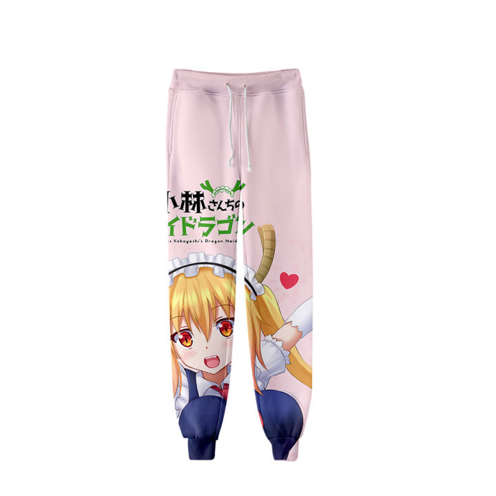 Celana%20Jogger%203D%20Pelayan%20Naga%20Anime%20Miss%20Komirai%20Celana%20Panjang%20Kasual%20Pria/Wanita%20Celana%20Olahraga%20Kostum%20Cosplay%20Kanna%20Kamui%20-%20Image%205