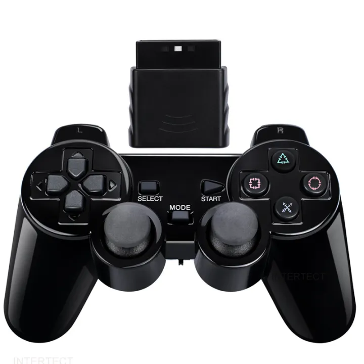 Controller joystick for on 2 controller for Pla game controller Sony ps2 wireless vibration game controller for Sony PC controller USB game