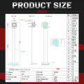 OV5640 Camera Module 68 72 120 160 Degree Auto Focus 5MP AF High-definition 24PIN DVP MIPI Interface 78MM New Version. 