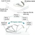 Transparent Wall Hooks Heavy Duty Multi-Purpose Wall Hook Adhesive Hooks Door Hangers Load Rack Hooks Strong Bathroom Kitchen.