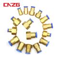 PCF Pneumatic Quick Connector Air fitting 1/8" 3/8" 1/2" 1/4 BSP Female Thread For Pipe 4mm 6mm 8mm 10mm 12mm.