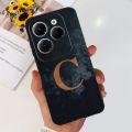 For Infinix Hot 40 Pro Case Hot40 X6836 X6837 New Letters Cover Soft TPU Phone Case For Infinix Hot 40i Hot 40 Pro Hot40i Bumper. 