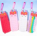Pop It bag Pencil Cases Bubble Estuche Unzip Estuches Escolares Pop Cute Pencil Box Bag Kawaii Pencilcase School Supplies Funda.