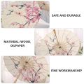 Chinese Style Umbrella Photography Umbrella Decorative Oil Paper Umbrella Bamboo Dance Craft Decorative Flower Umbrella.