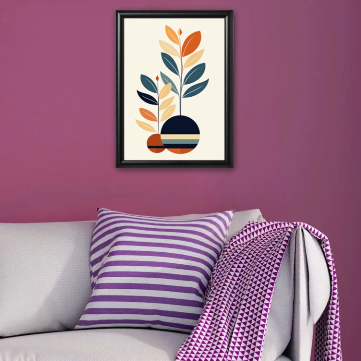 Boho%20Painting%20Art%20Wall%20Frame%206x8inch%20Black%20Frame%20Beautiful%20Photo%20Frame%20-%20Image%202