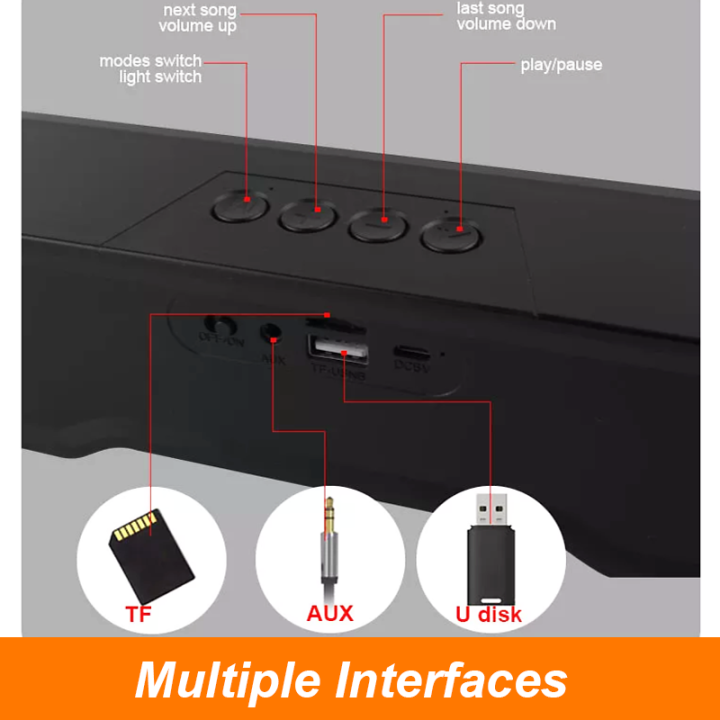 Soundbar%20With%20RGB%20Lighting%20KISONLI%20LED913%20Gaming%20Design%20Bluetooth%20Sound%20Bar%20Speaker%20With%20AUX%20USB%20Speaker%20For%20PC%20Laptop%20Computer%20Gaming%20PC%20Sound%20Box%20-%20Image%203