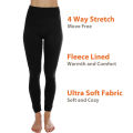 New Winter Leggings for Women, Women's Full Length Fleece Lined Leggings, Footless Thermal Warm Winter T.