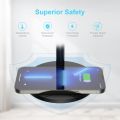 NEWLink Dream Fast Wireless Charging with Headphone Stand 2-in-1 10W Wireless Charger Pad Headset Holder for PC Accessories Desk. 