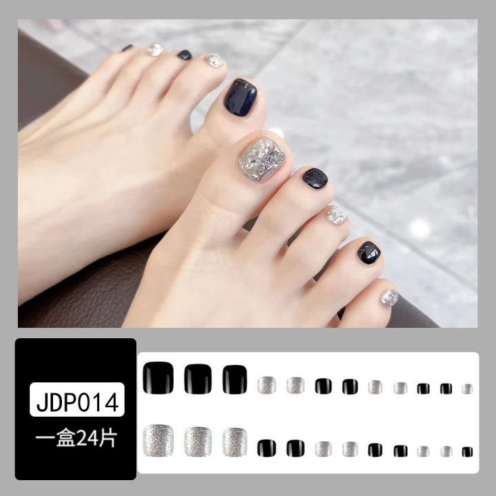 %E3%80%90The%20Edge%20of%20Beauty%E3%80%91New%20UMMER%2024%20Feet%20Nail%20Feet%20Nail%20Tip%20Finihed%20Product%20Wholeale%20Toenail%20Nail%20Patch%20Nail%20ticker%20Fake%20Nail%20Tip%20-%20Image%203
