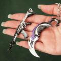 Valorant Agents Reaver 2.0 Karambit Knife Metal Vandal Game Peripheral Model Accessories Keychains Gifts Toys Boys. 