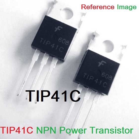 2Pcs-%20Chinese%20TIP41C%20TIP41%20TIP-41%20TIP%2041%20NPN%20Transistor%20100V%206A%2065W%203%20Pin%20General%20Purpose%20NPN%20Transistor%20TO-220%20Epitaxial%20Silicon%20Power%20Transistor%20Electrical%20Circuitry%20&%20Parts%20-%20Image%203