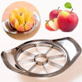 Stainless Steel Apple Cutter - Silver - Vegetable Cutter. 