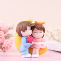 Romantic Couple Figurines Sweety Lovers Craft Fairy SceneDIY Micro Wedding Decor. 