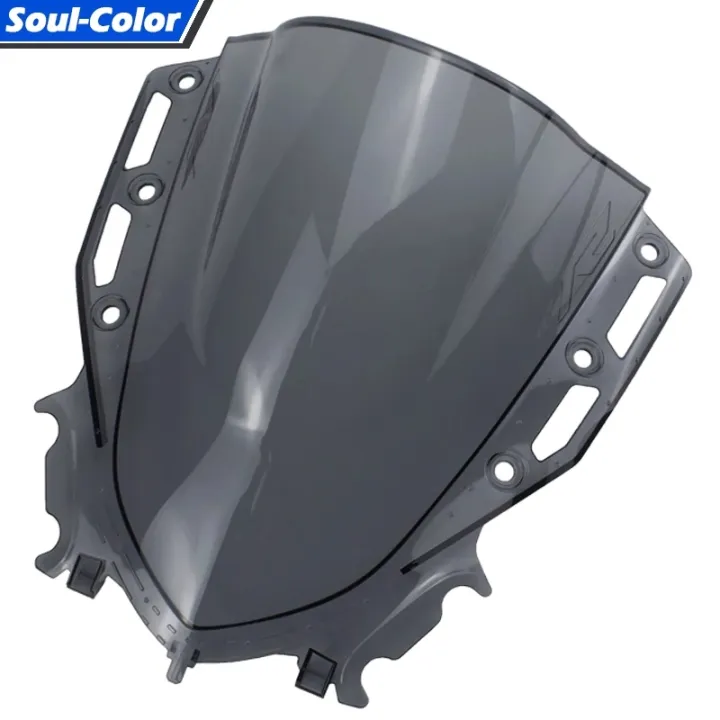 Motorcycle%20R%20Series%20Windshield%20Visor%20Double%20Bubble%20Windscreen%20Fit%20For%20YAMAHA%20R15M%20V4%20(Smoke%20Black)%20-%20Image%204